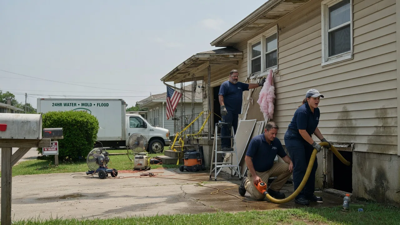 Water Damage Repair in China Spring, TX near me